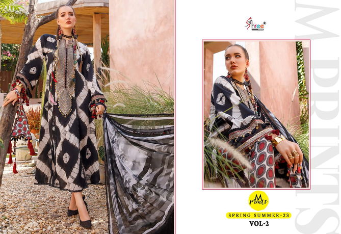 M Print Spring Summer 23 Vol 2 Pakistani Suits Catalog